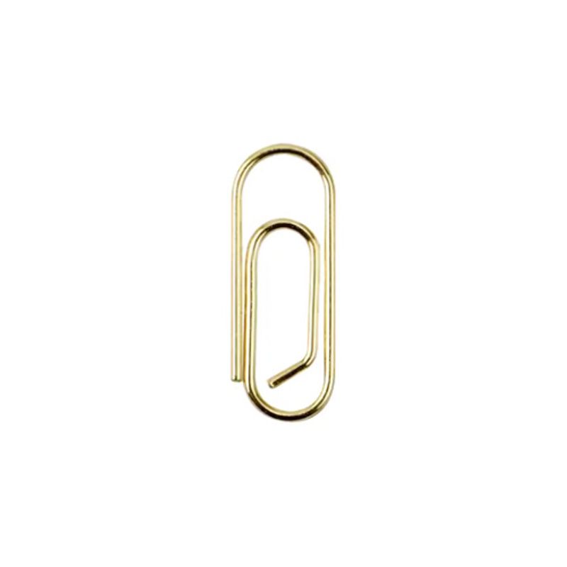 Paperclips mini goud 14 mm | 100 stuks