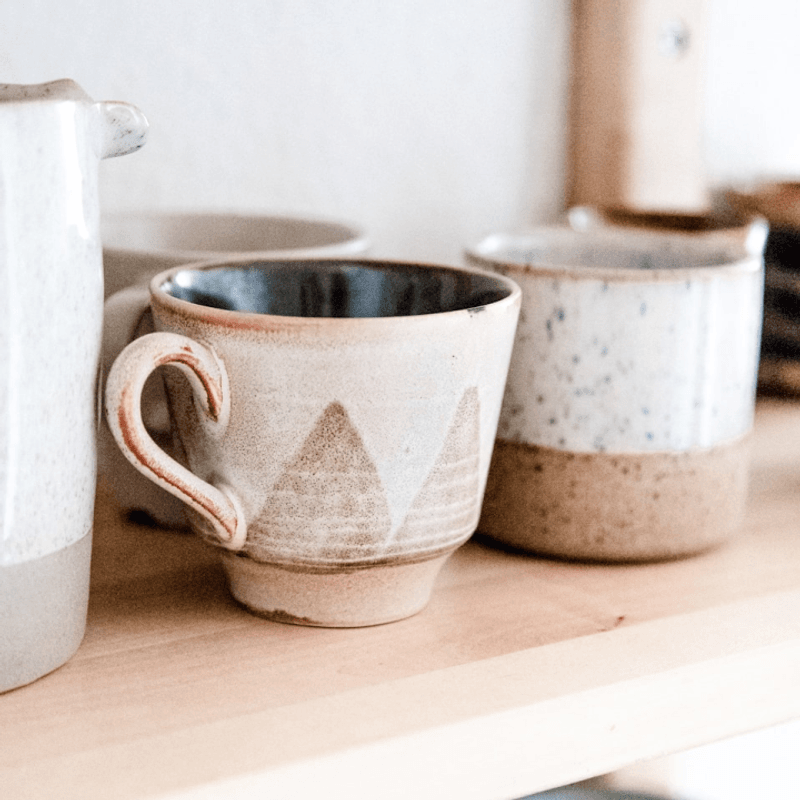 Coffee cup triangles